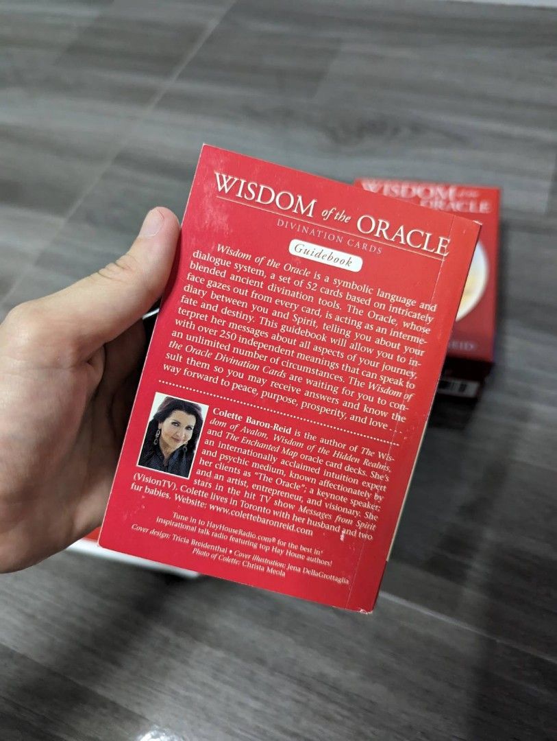 Wisdom of The Oracle Divination Cards by Colette Baron-Reid, Hobbies ...