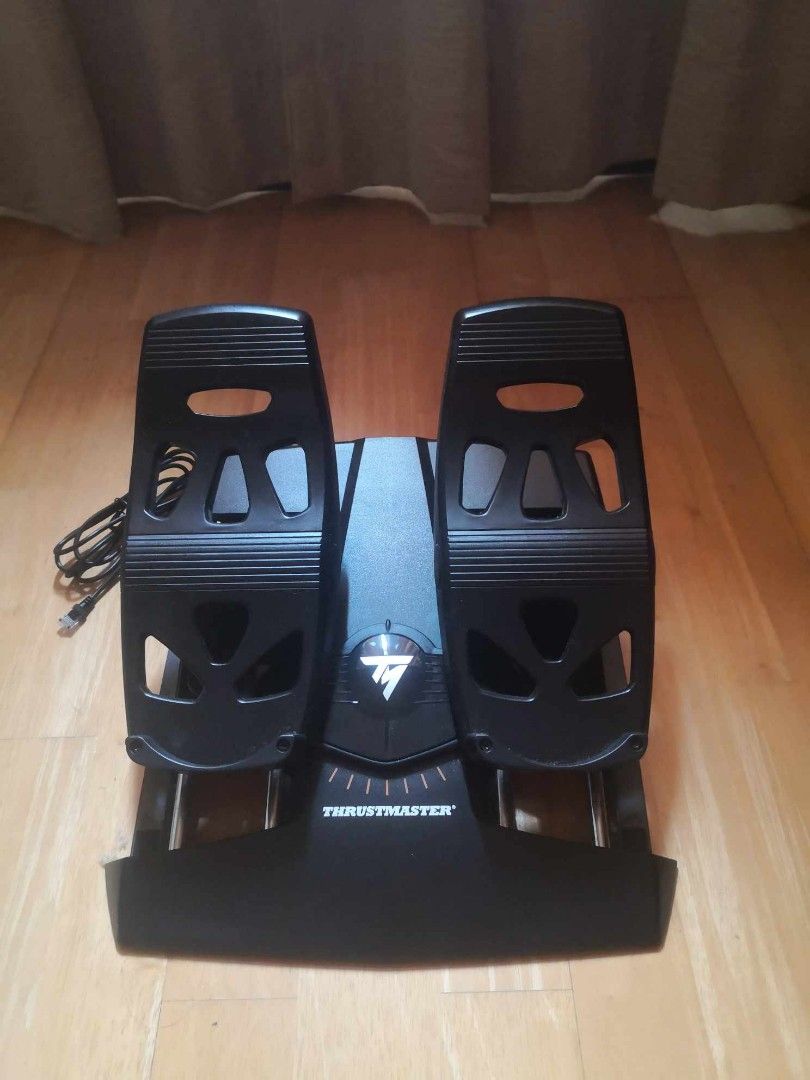 Thrustmaster TFRP (T.Flight Rudder Pedals), Video Gaming, Gaming ...