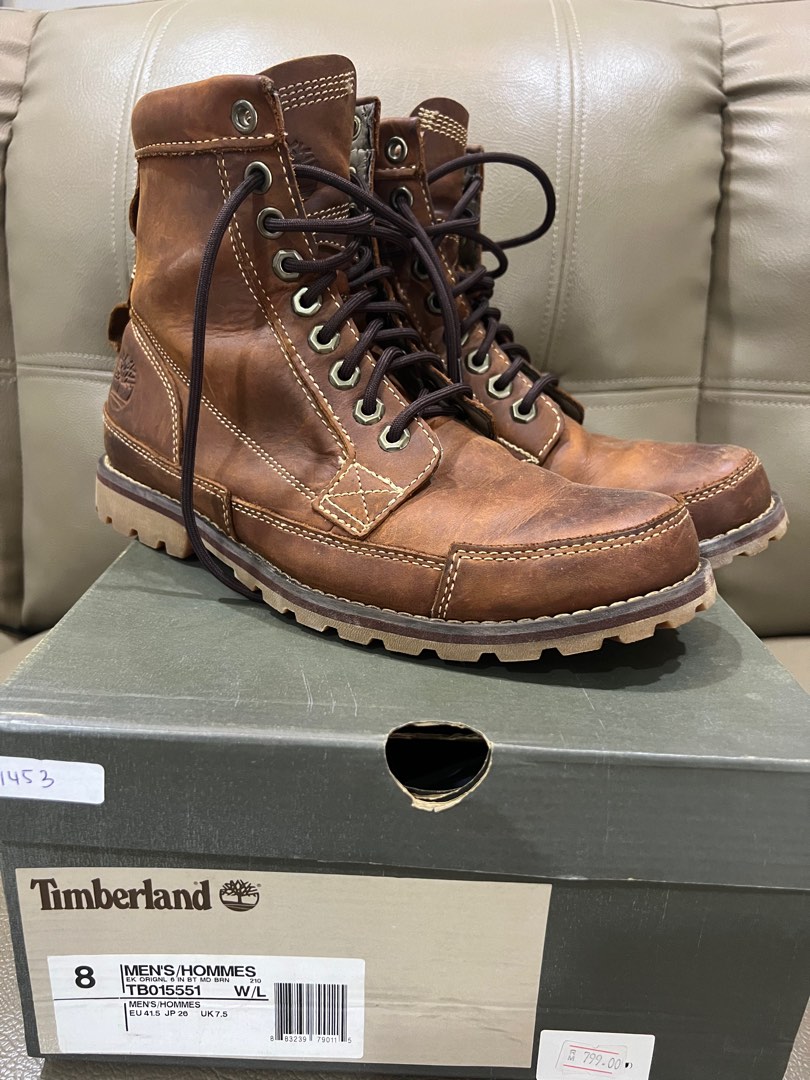 Timberland 6” Boots Earthkeeper Brown Burnish, Men's Fashion, Footwear ...