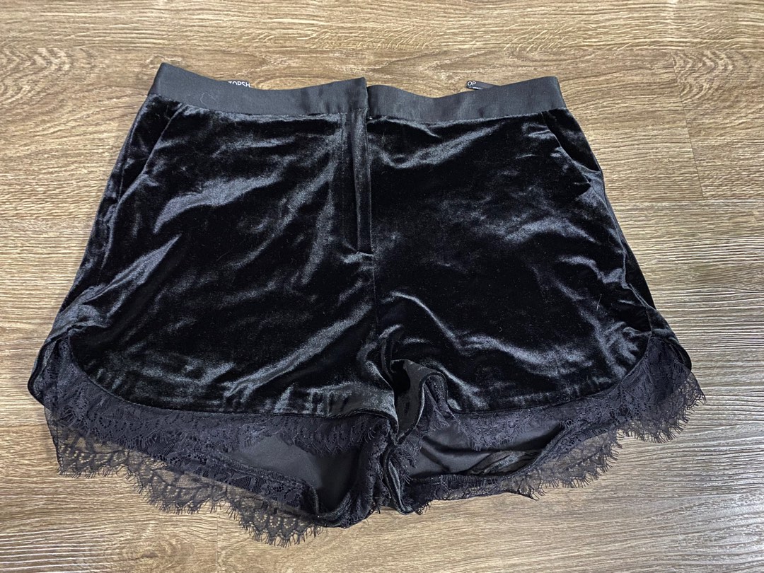 Cheap velvet shop shorts