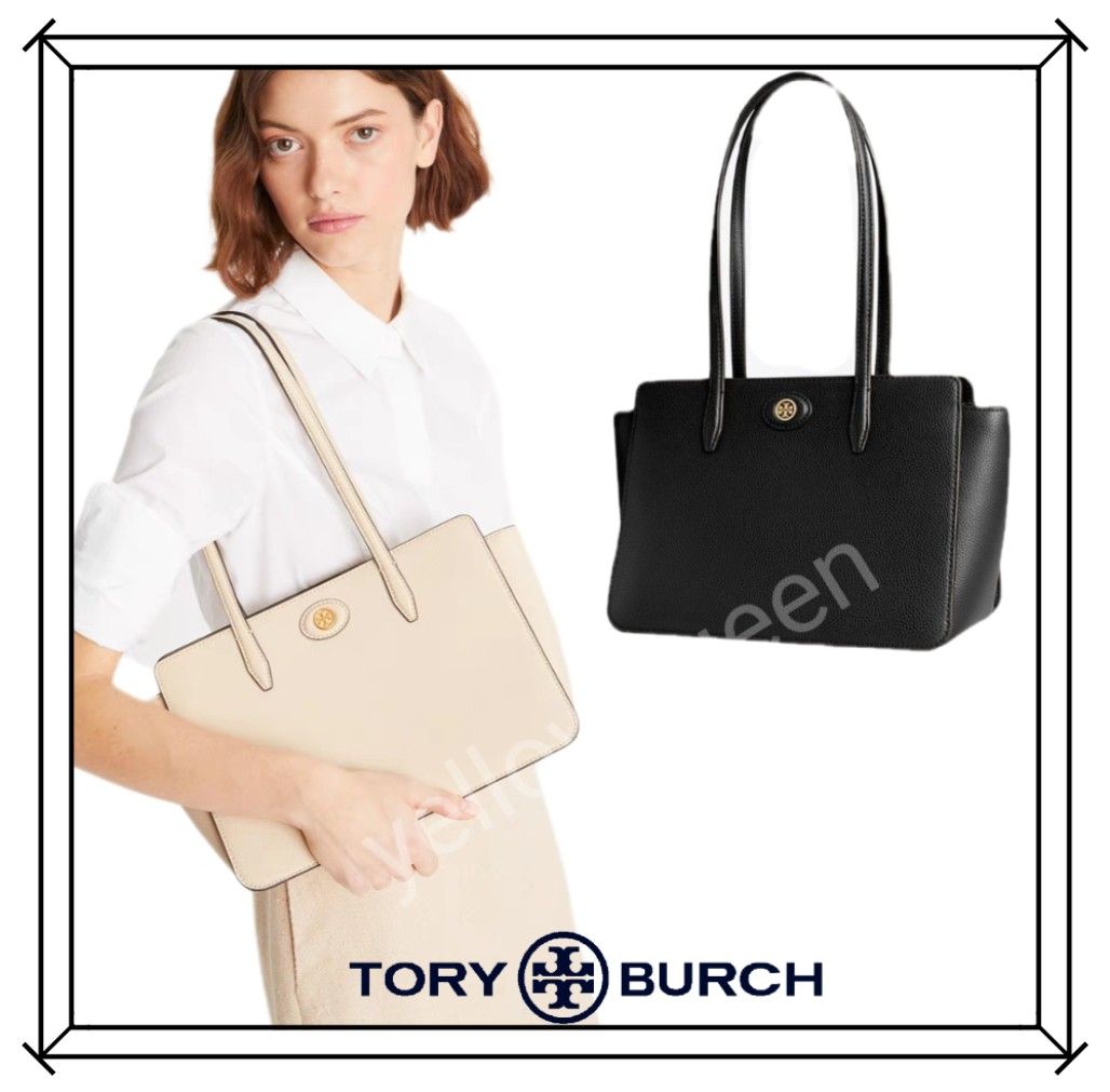 即発★Tory Burch★ SMALL ROBINSON PEBBLED TOTE 143241 Tory Burch Small Robinson Pebble Leather Tote | Nordstrom