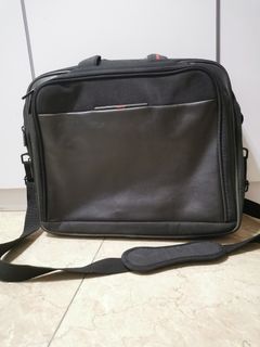 Toshiba leather laptop office bag
