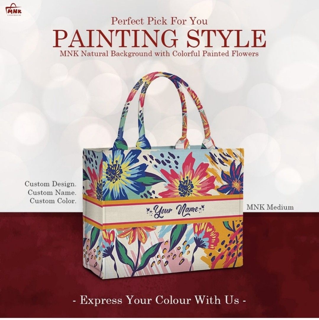 Tote bag customised bag customised tote bag tote book bag