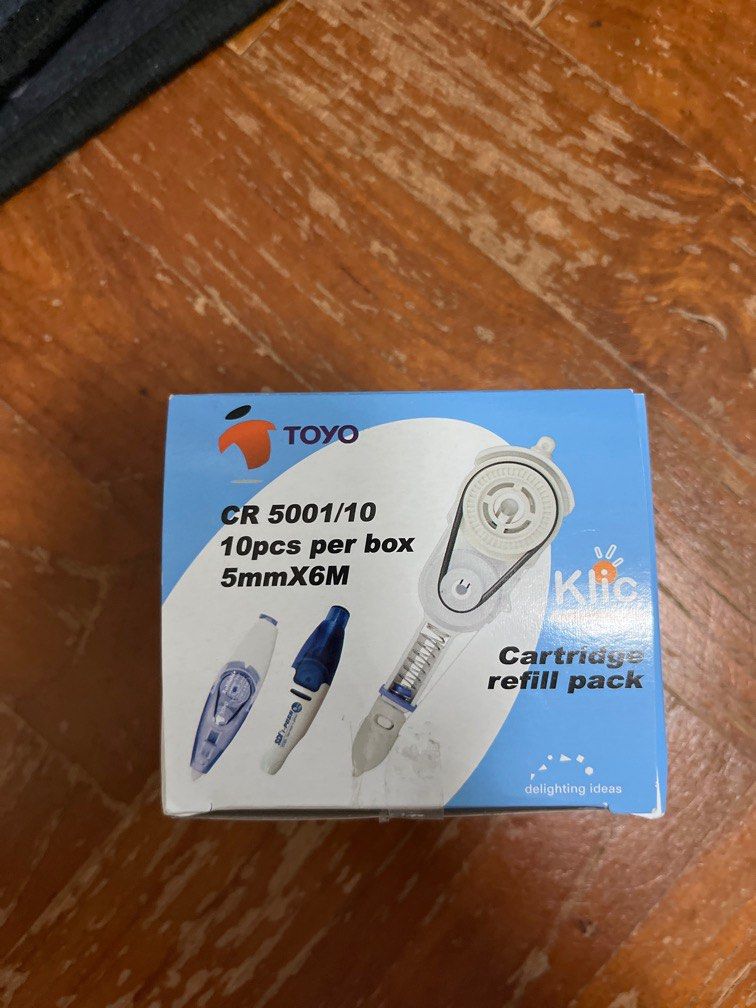 toyo klic correction tape refill, Hobbies & Toys, Stationery & Craft