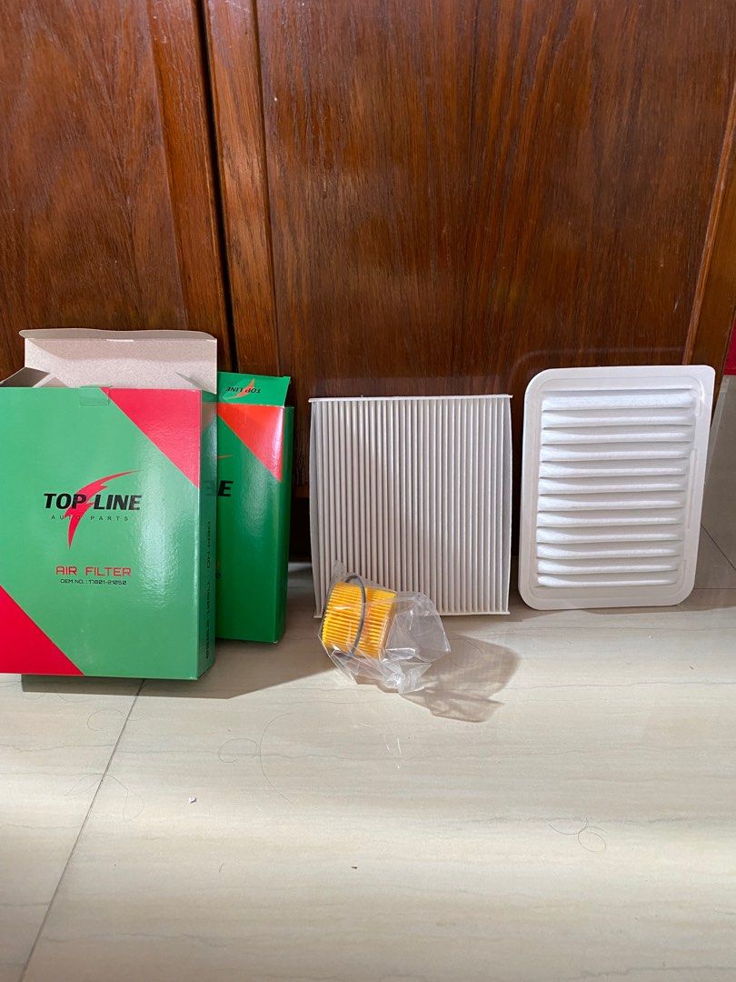 Toyota Wish Aircon, Engine and Oil Filter, Car Accessories, Accessories on Carousell