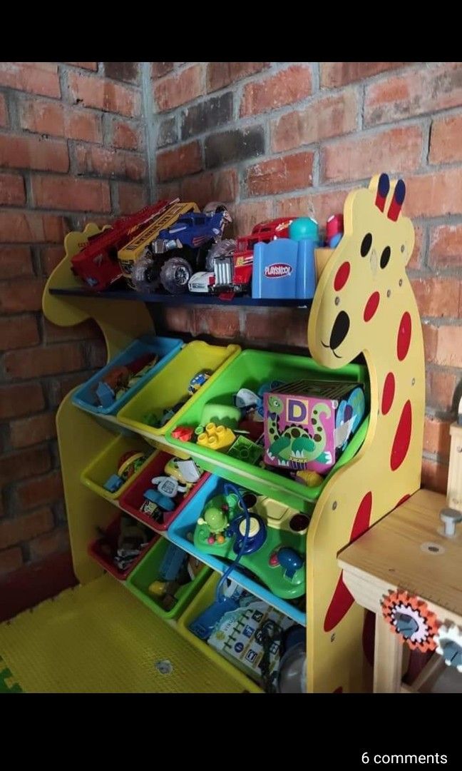 Toys storage giraffe, Babies & Kids, Baby Nursery & Kids Furniture