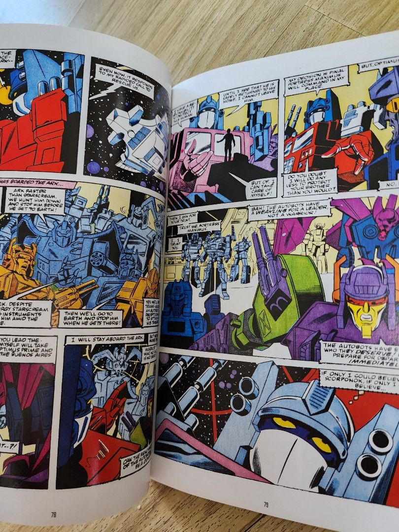 Transformers Soft Bound Comic Books, Hobbies & Toys, Books & Magazines ...