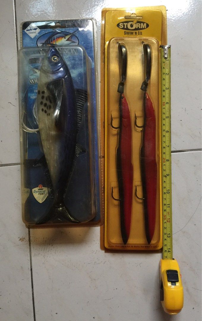 Two New lures, Sports Equipment, Fishing on Carousell
