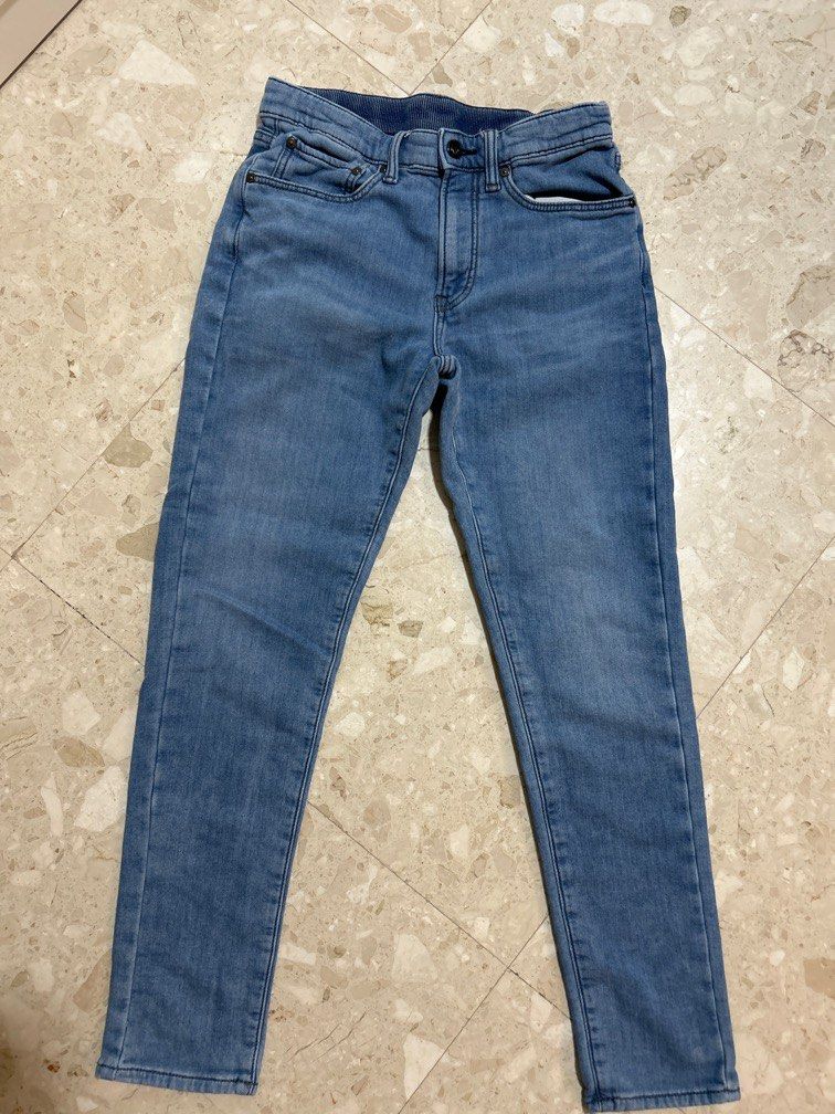 Jeans Uniqlo Ezy Ultra Stretch Mujer Azules Colombia En Kuzey