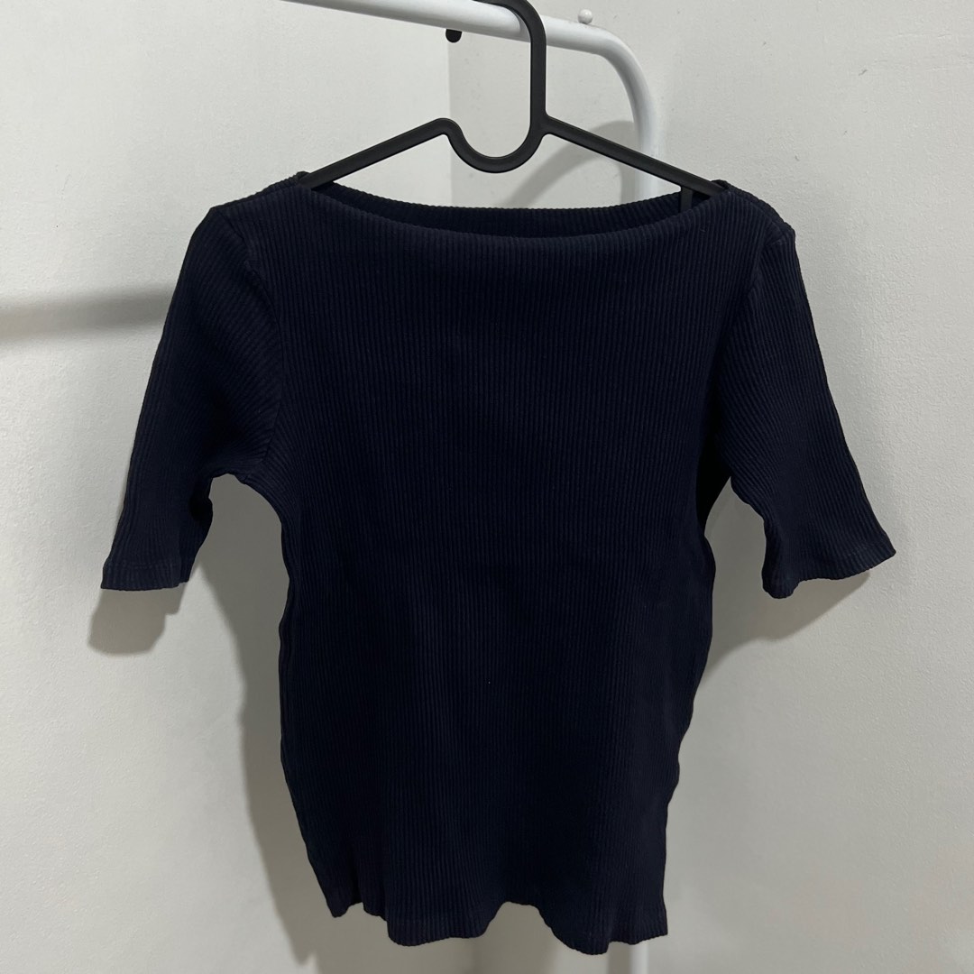 Navy Cupro Blouse 3754