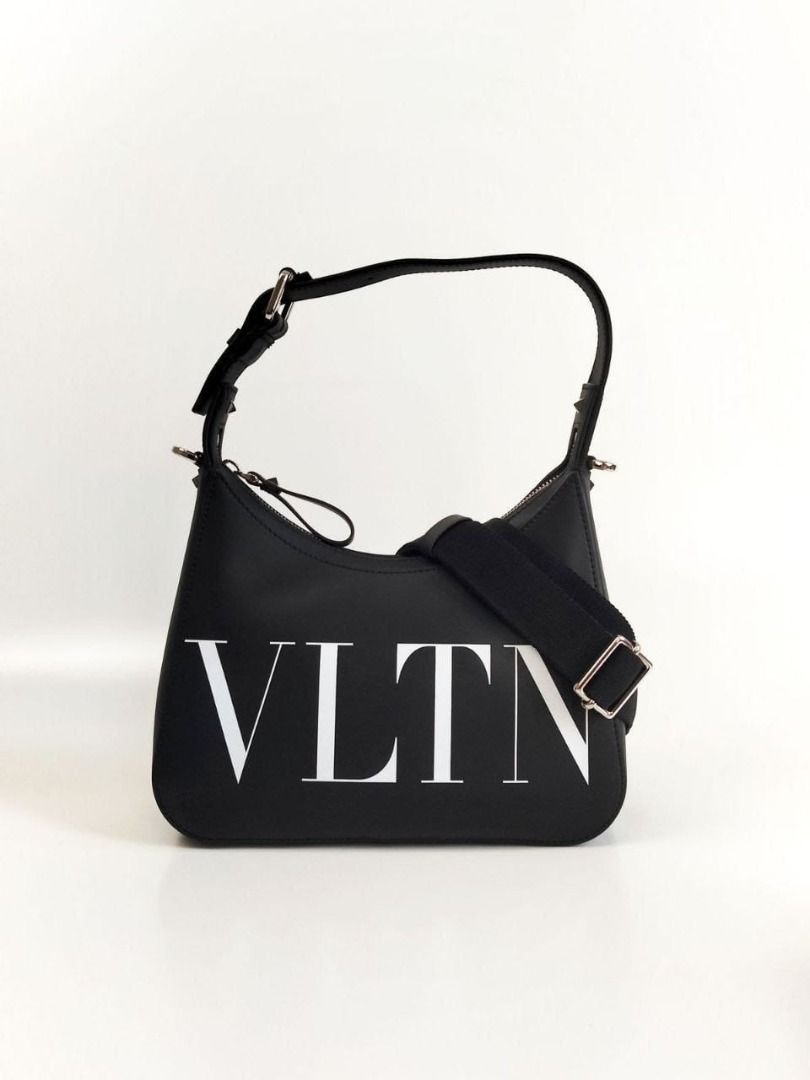 Valentino VLTN Hobo Calfksin Leather Black
