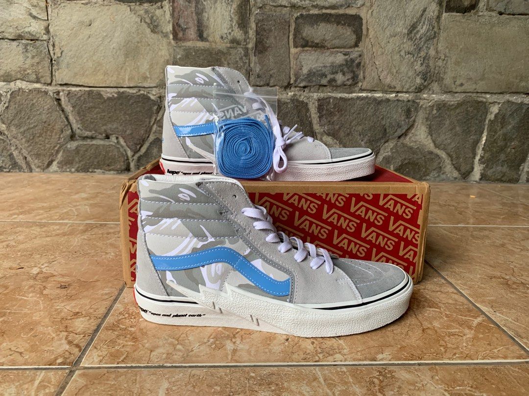 Gray blue vans hotsell