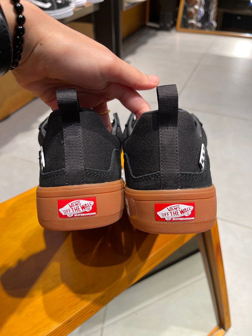 Vans old skool mono black gum discount