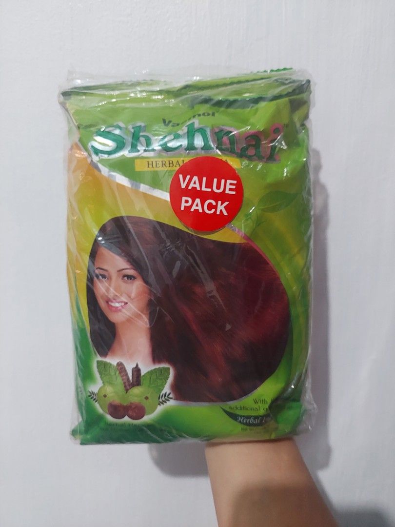 Vasmol Shehnai Herbal Henna 3 packs, Beauty & Personal Care, Hair on