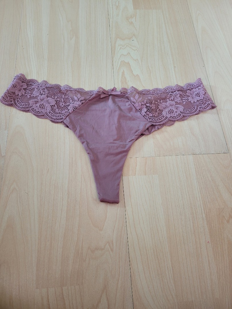 3 Assorted Pink and Victoria’s Secret panties, Size