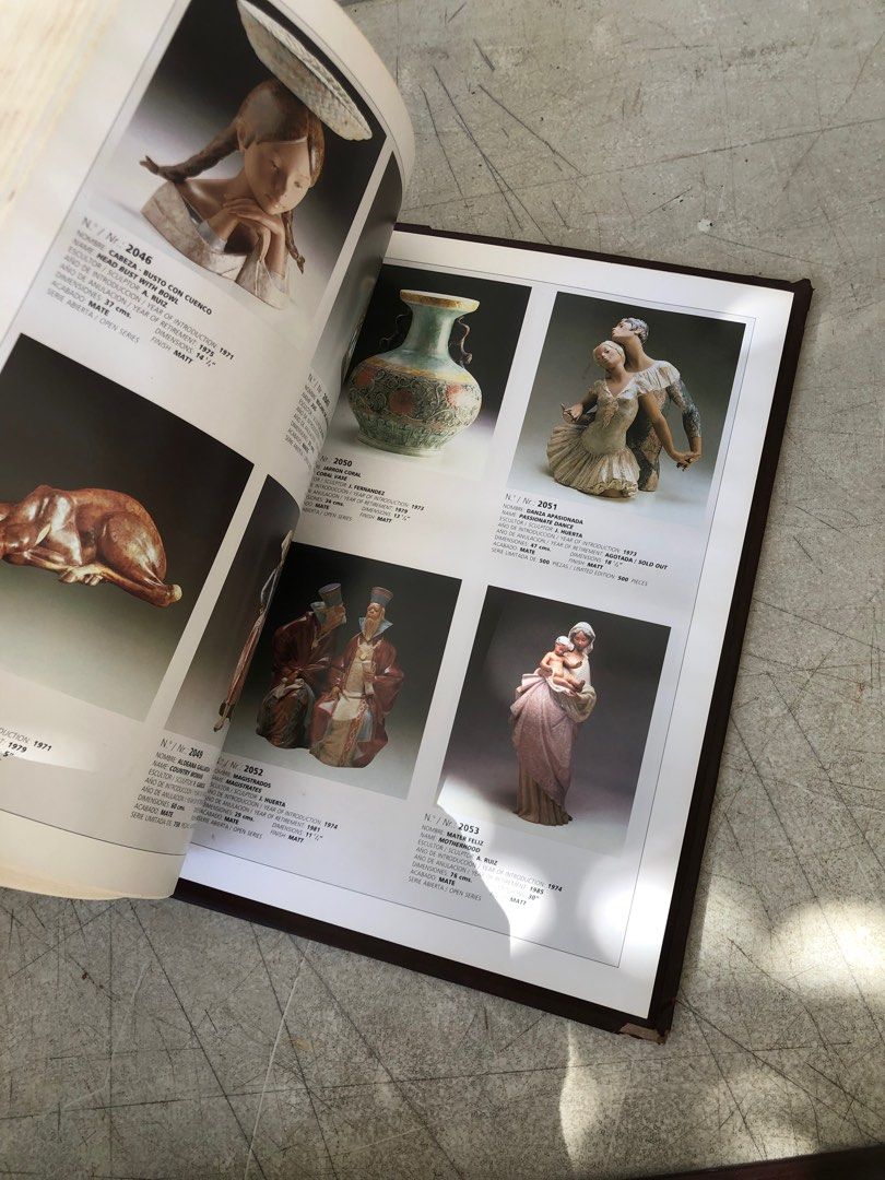 Vintage Lladro Collector's Catalogue 2 Volumes 1940's to 1990's