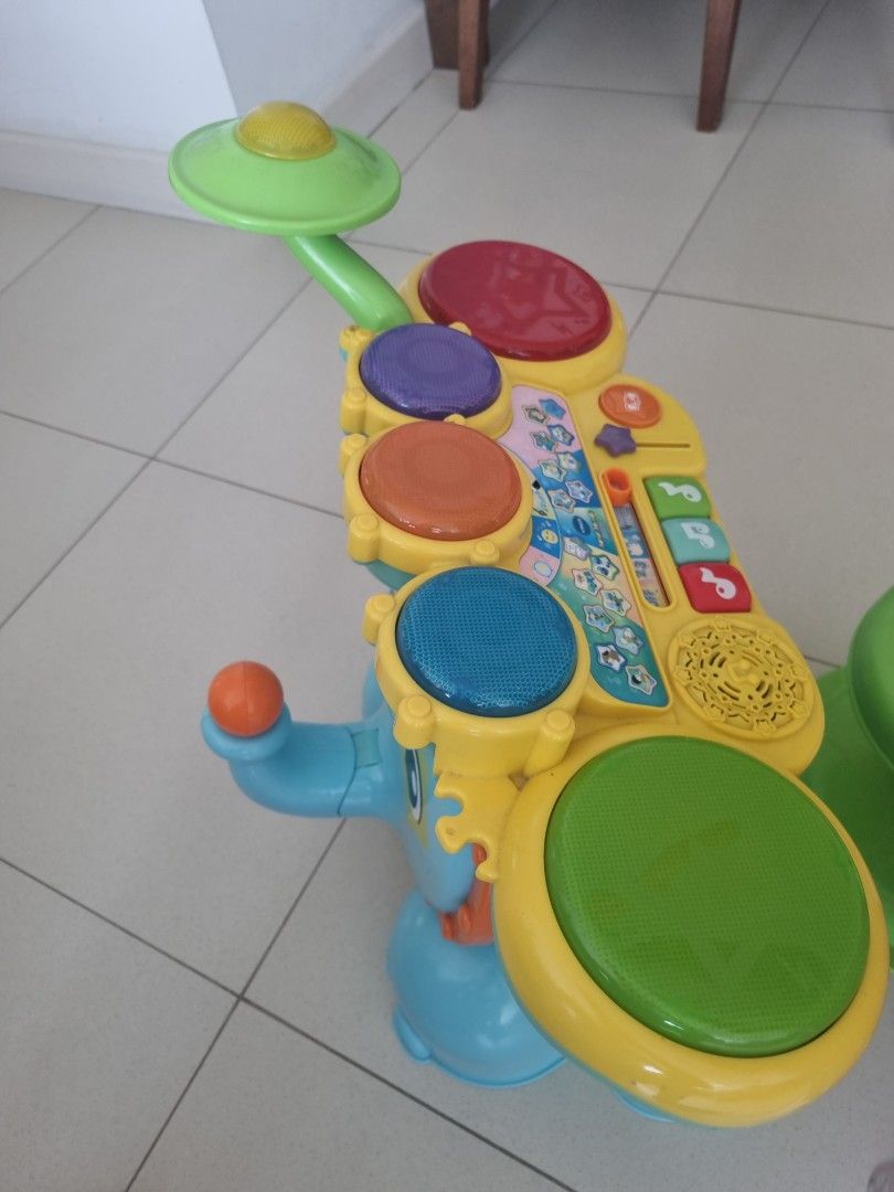 Vtech safari shop drum set