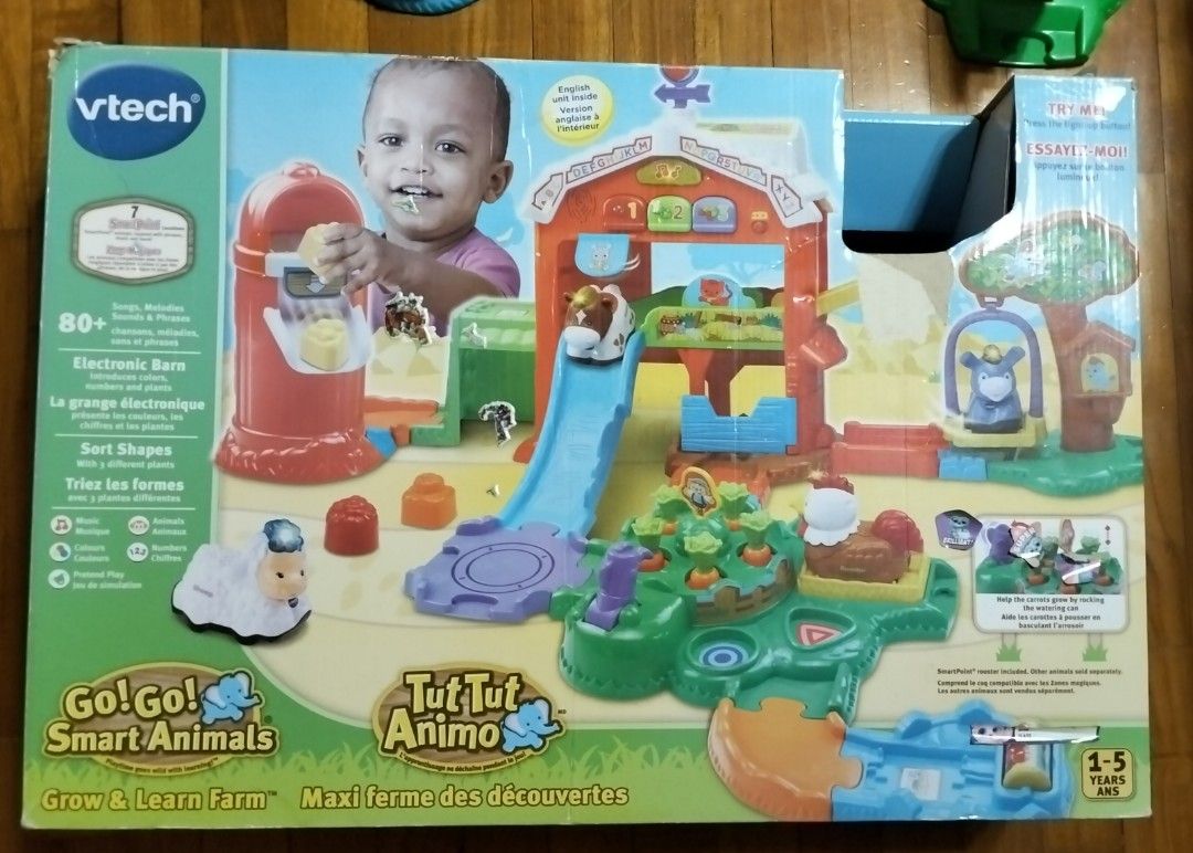 Vtech go go smart store animals grow and learn farm