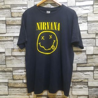 Vtg 90s NIRVANA sz L