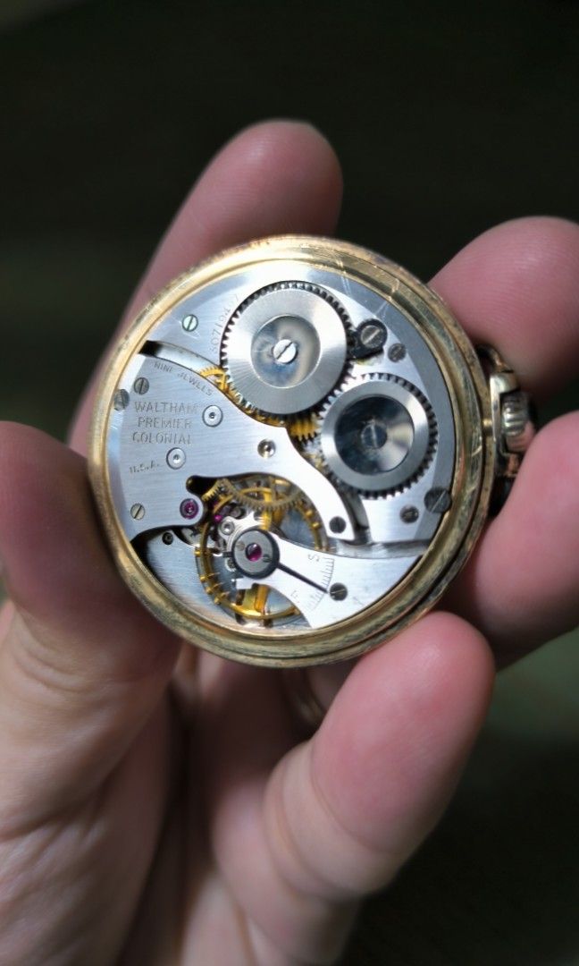 Waltham gold filled pocket watch Luxury Watches on Carousell