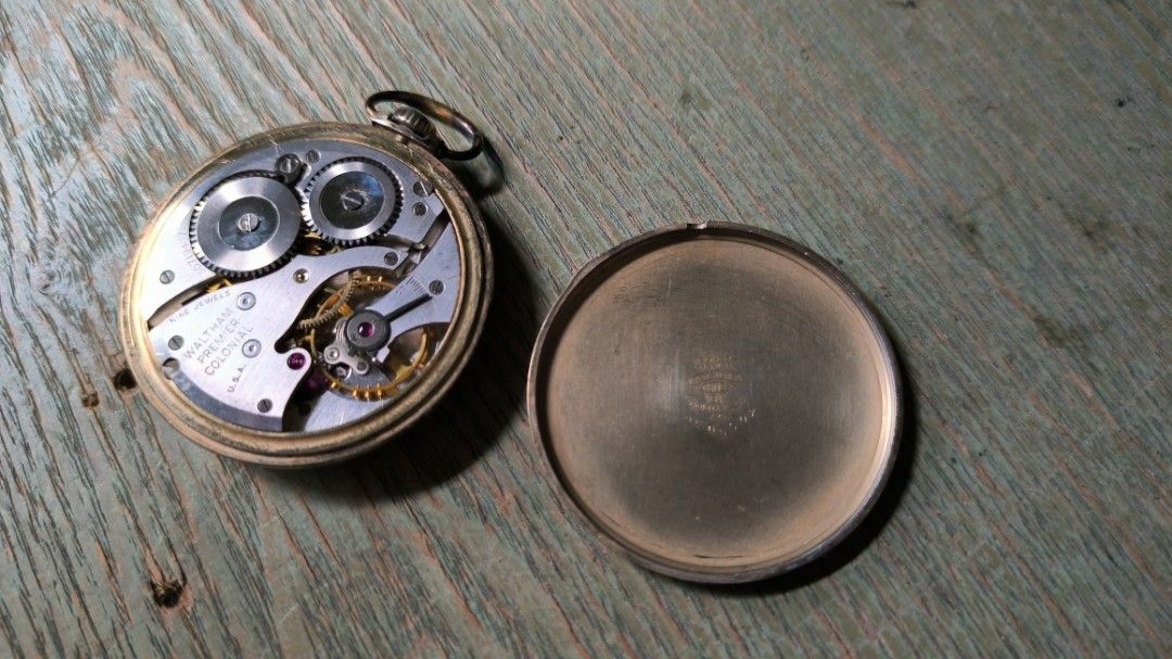 Waltham premier pocket watch hotsell