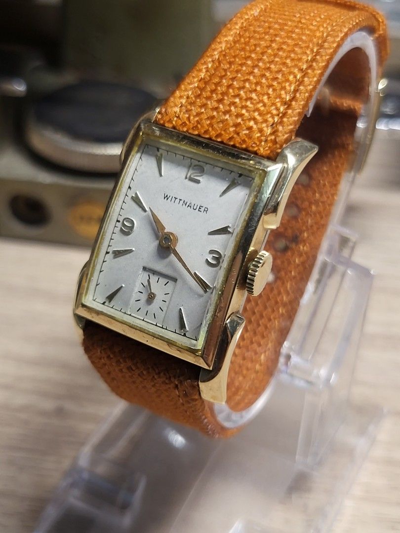 Wittnauer Revue 73 10k Gold Filled Art Deco Watch