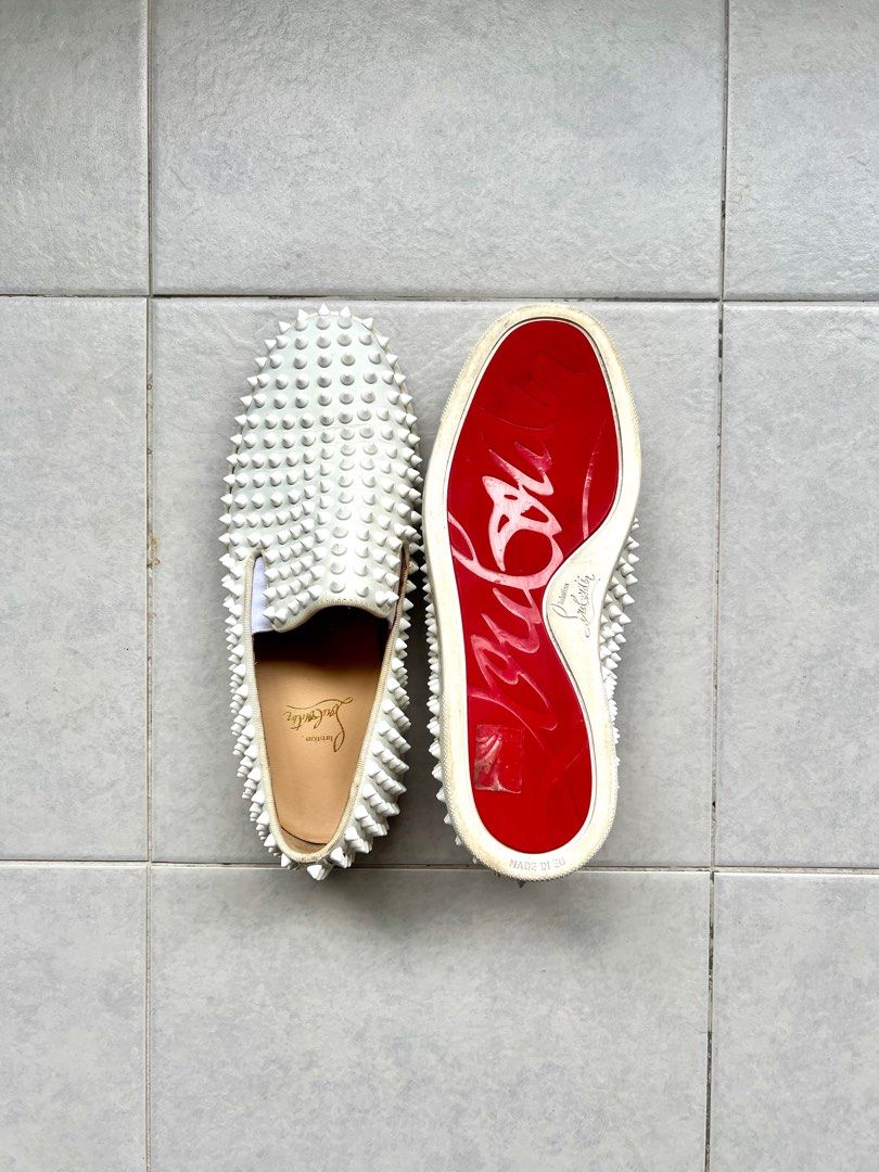 Christian louboutin sale slip ons