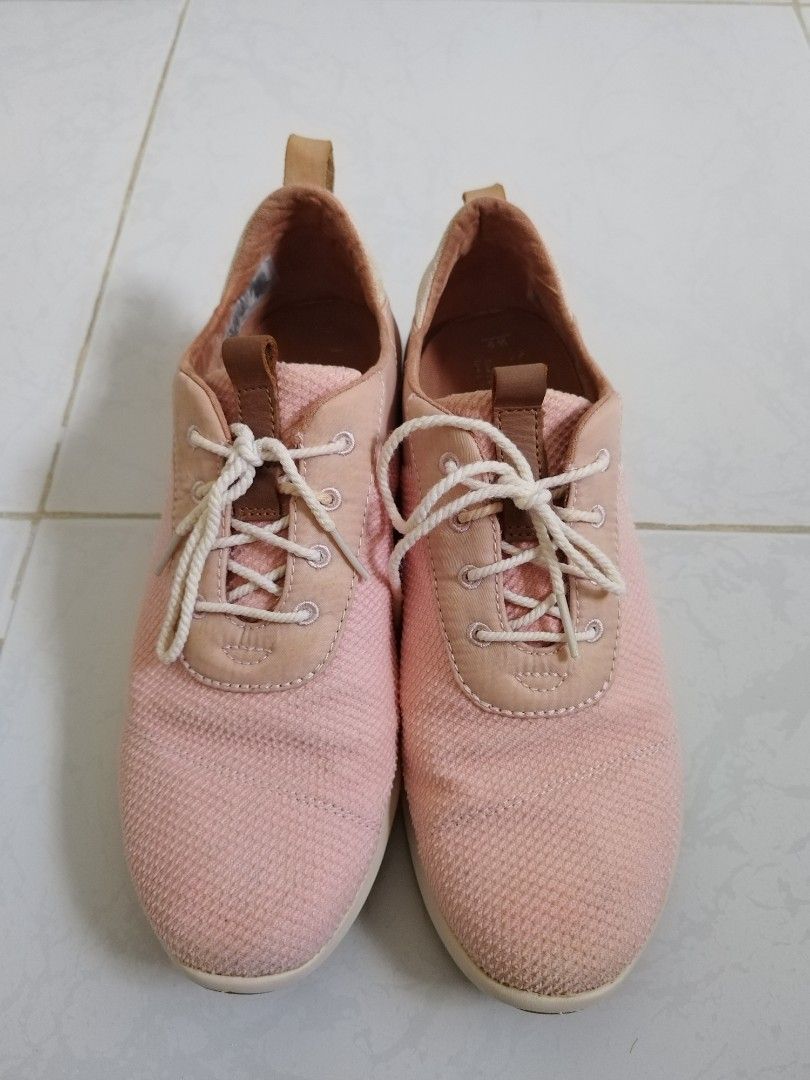 Womens Toms Cabrillo Rose Textile Lace Up Out Door Ladies Walking