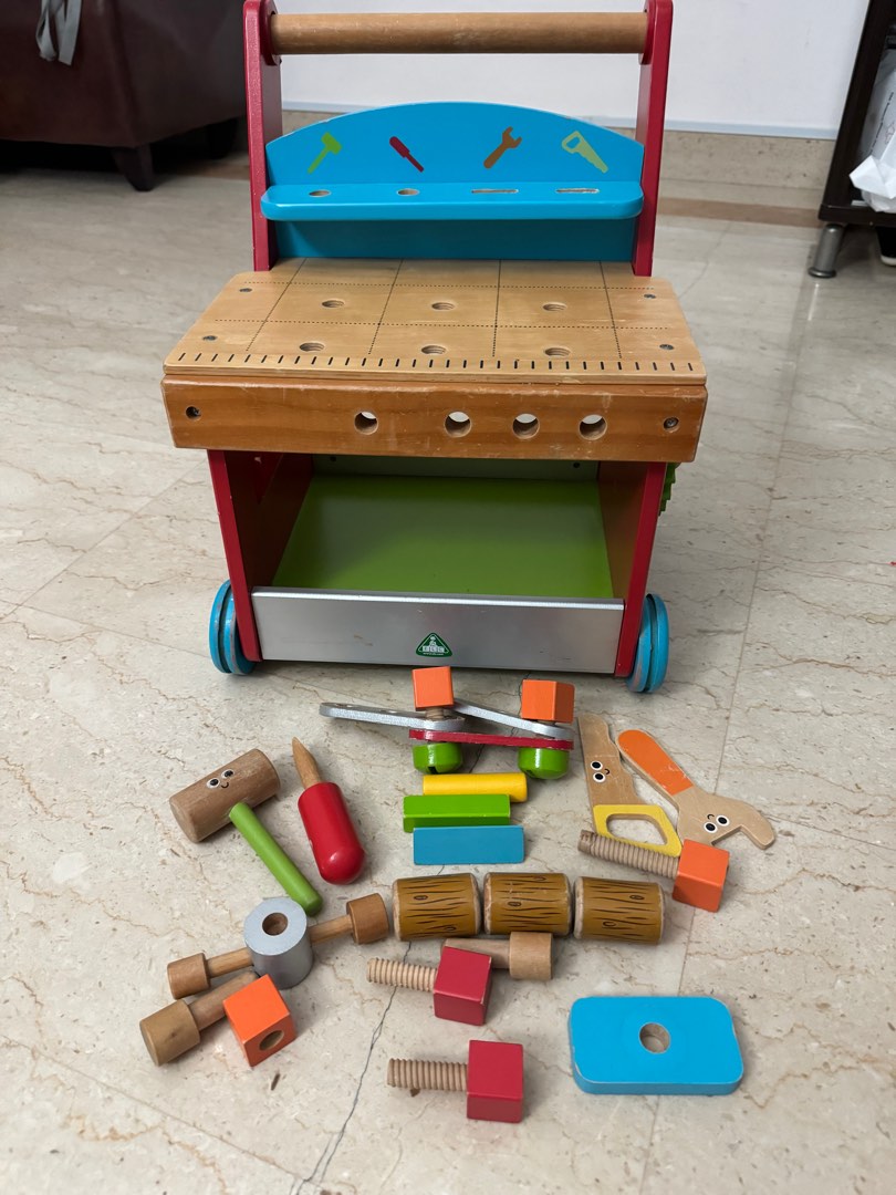 Elc wooden tool bench clearance