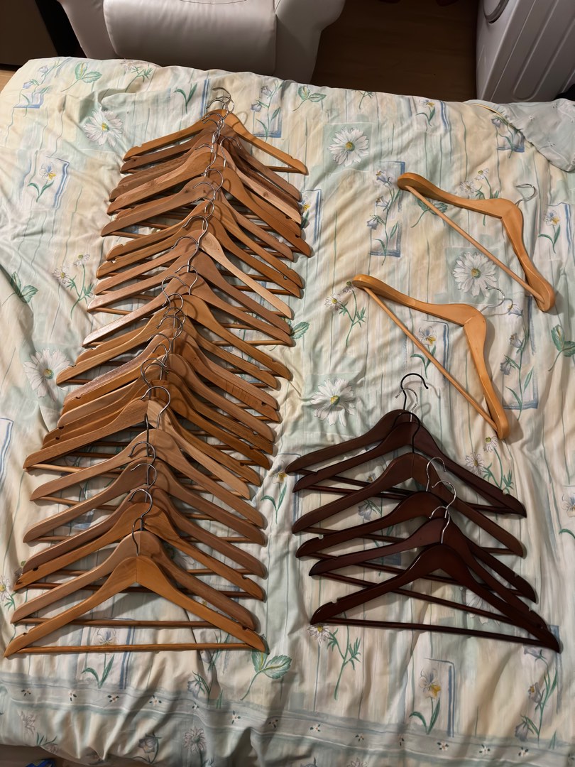 Wooden Hangers, Furniture & Home Living, Home Improvement