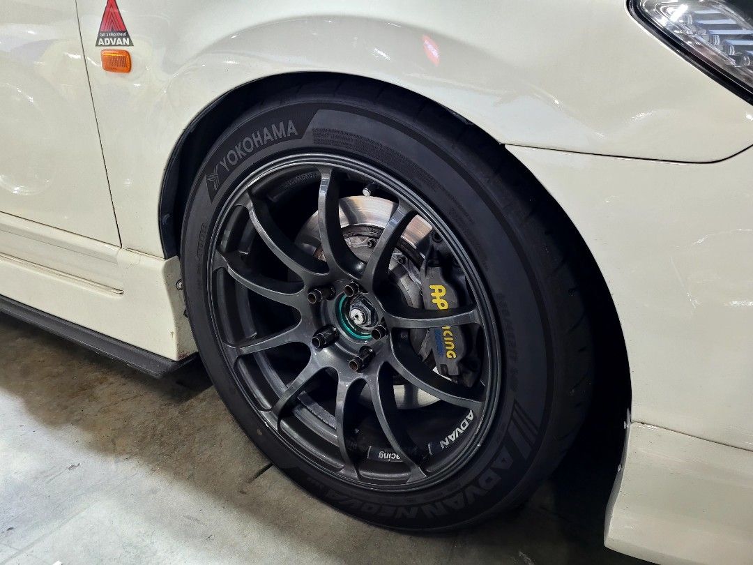 WTS: 17inch Advan Racing RZ Rims, Car Accessories, Accessories on Carousell