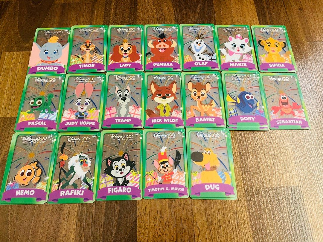WTS Disney 100 years of wonder wave 1 collectable cards hidden edition ...