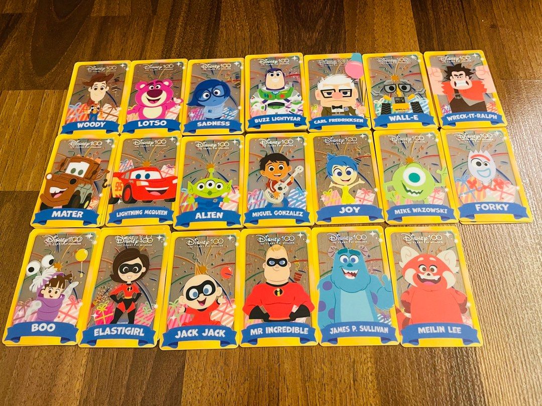 WTS Disney 100 years of wonder wave 1 collectable cards hidden edition ...