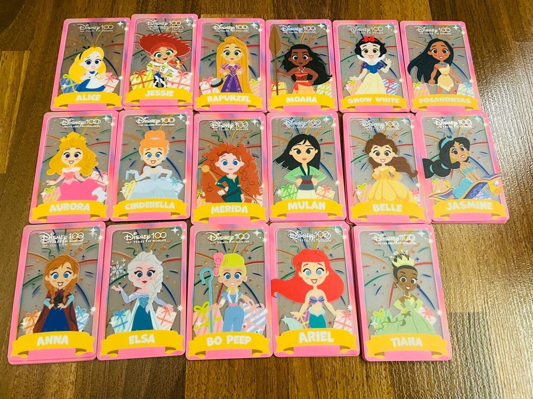 WTS Disney 100 years of wonder wave 1 collectable cards hidden edition ...