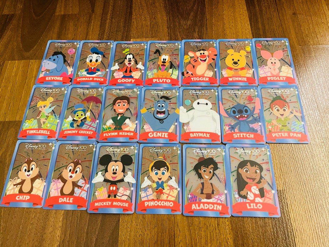 WTS Disney 100 years of wonder wave 1 collectable cards hidden edition ...