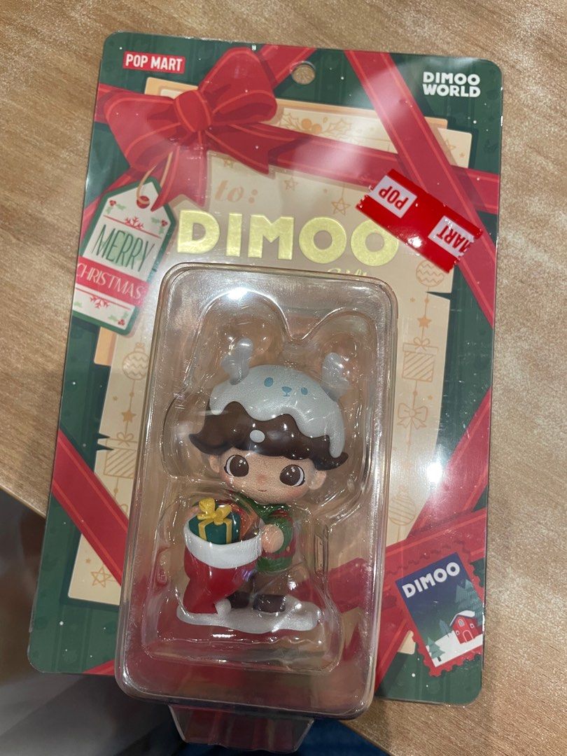 WTT POPMART DIMOO BLISTER CHRISTMAS GLACIER, Hobbies & Toys