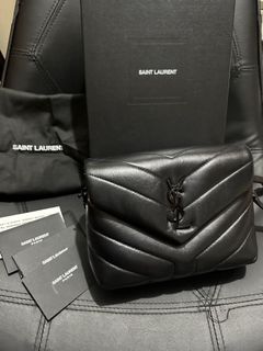 YSL Saint Laurent Loulou Toy quilted leather shoulder bag