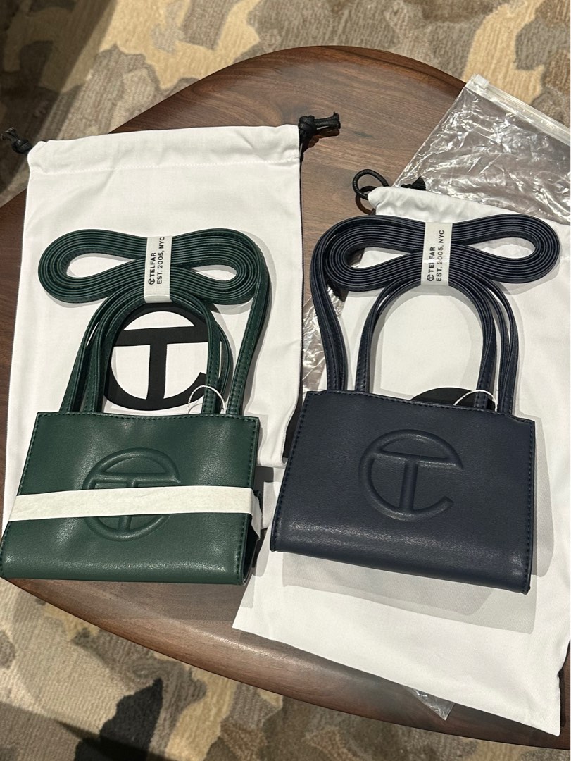 Telfar bag top small black