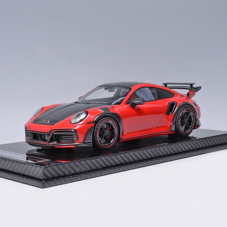 1/18 VIP Scale Models Porsche TechArt 911 Turbo S - Yellow, Red, Black,  White, Hobbies & Toys, Toys & Games on Carousell
