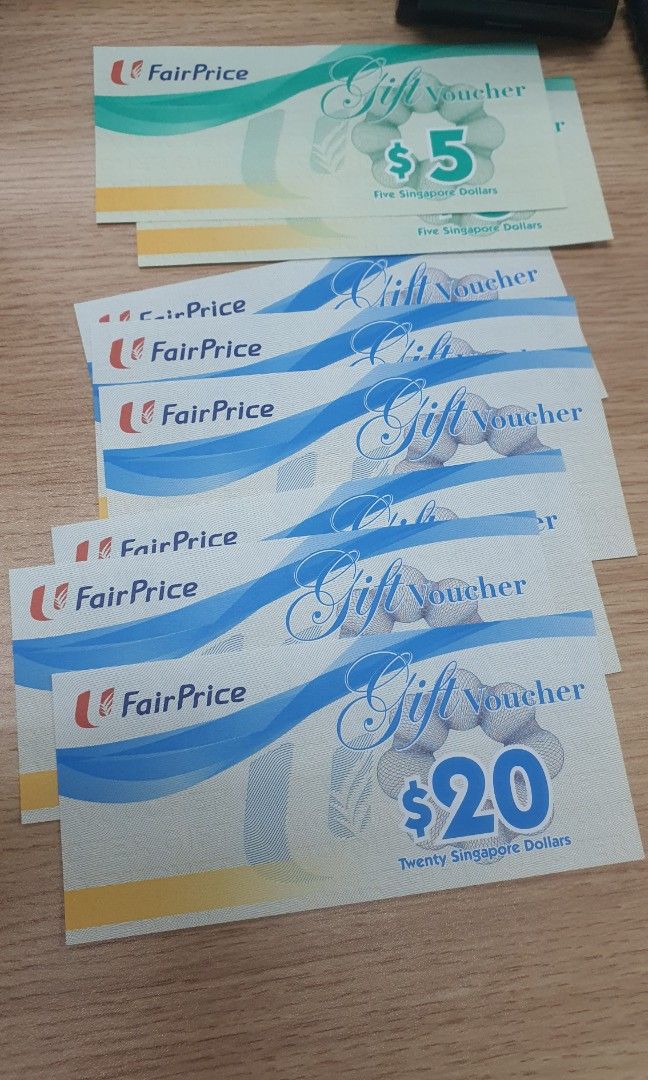 130 NTUC Vouchers, Expire on Aug 2025, Tickets & Vouchers, Vouchers on Carousell