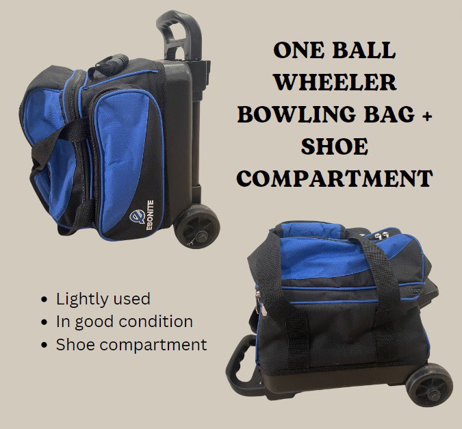 1Ball Bowling Bag + Shoe Compartment, Sports Equipment, Other Sports