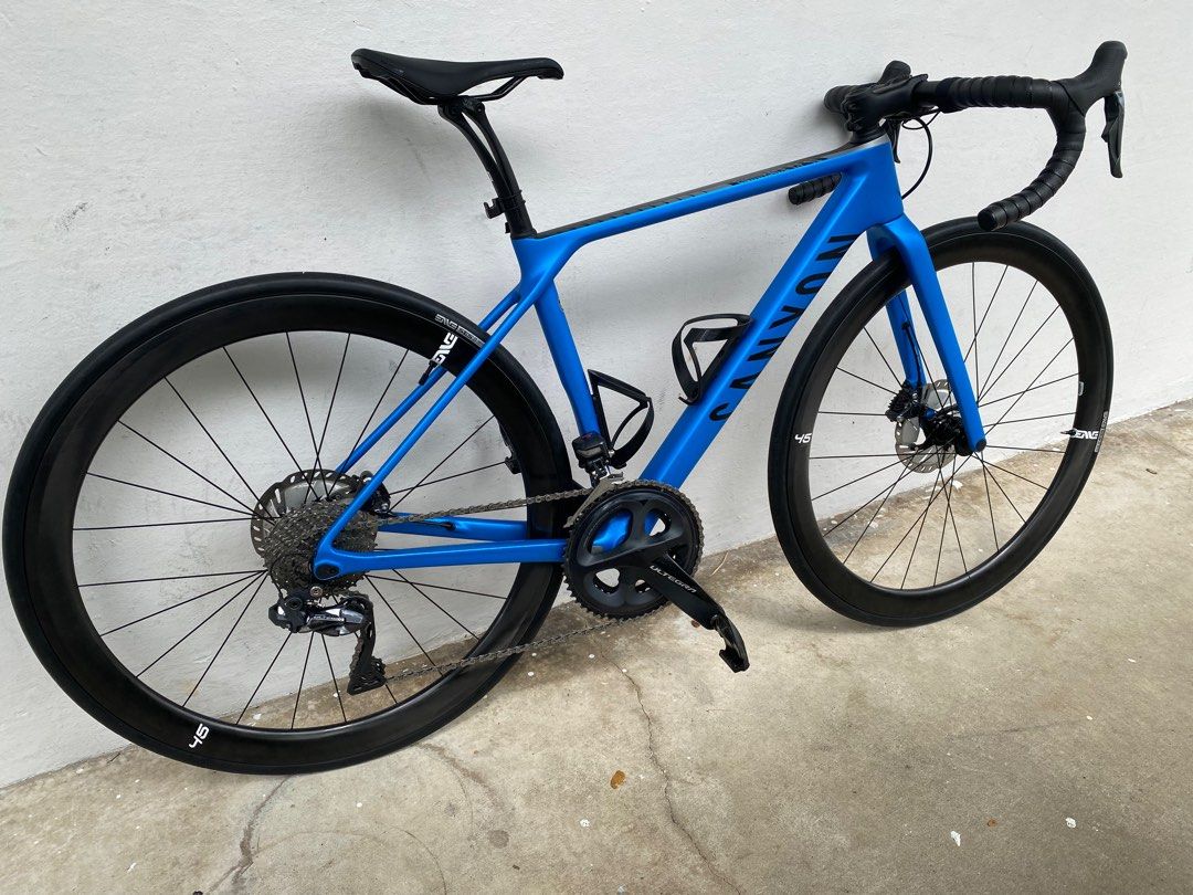 2020 Canyon Endurace CF SL Disc DI2 Flash Blue XS Sports