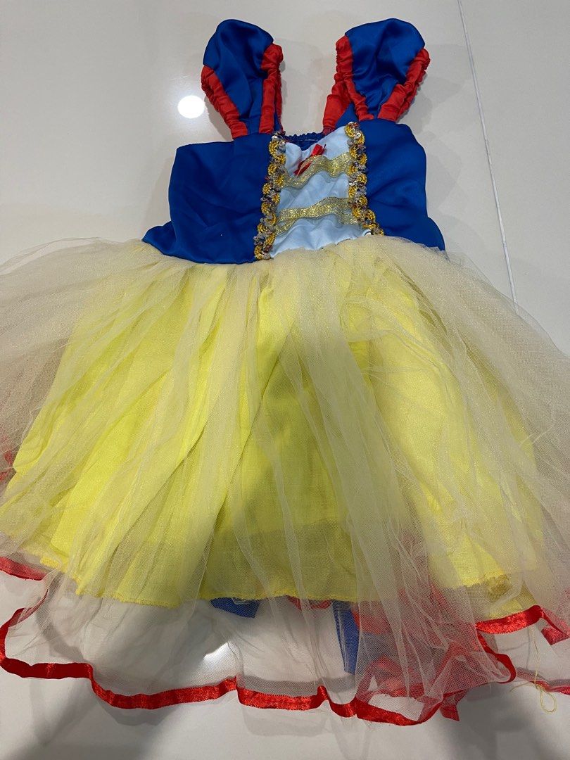 3Y 4Y Preloved Snow White Dress Babies Kids Babies Kids
