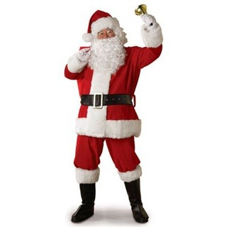 Rent santa claus outfit top