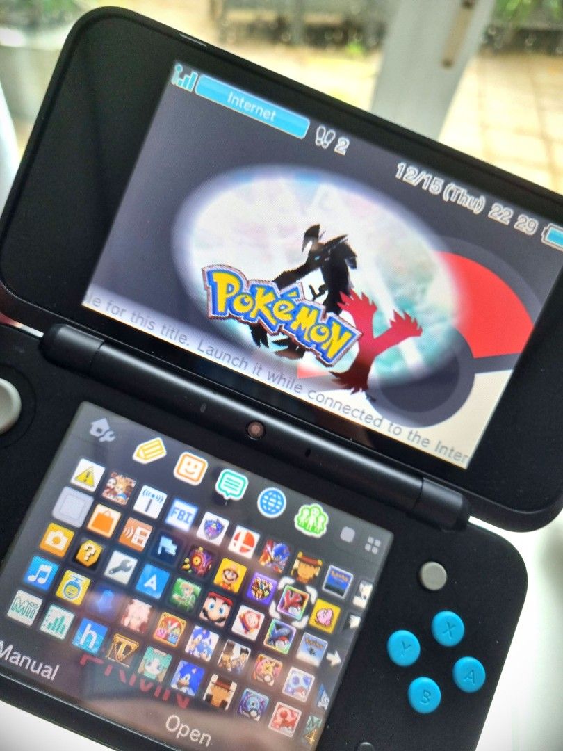 Modded 3ds New 3ds Xl Play Ds Games Nintendo 3DS XL Super Mario - Main Image