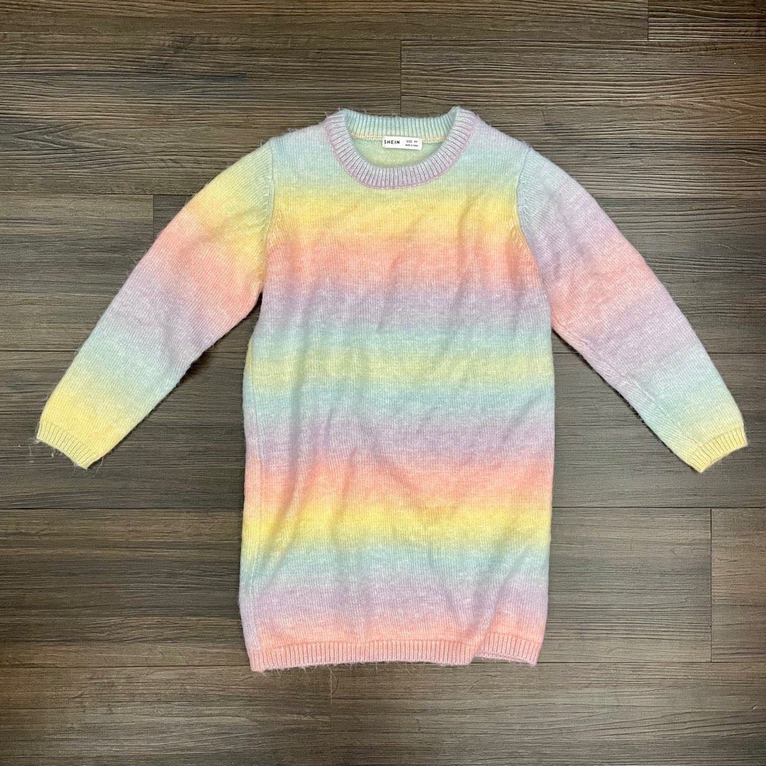 Rainbow discount pastel jumper