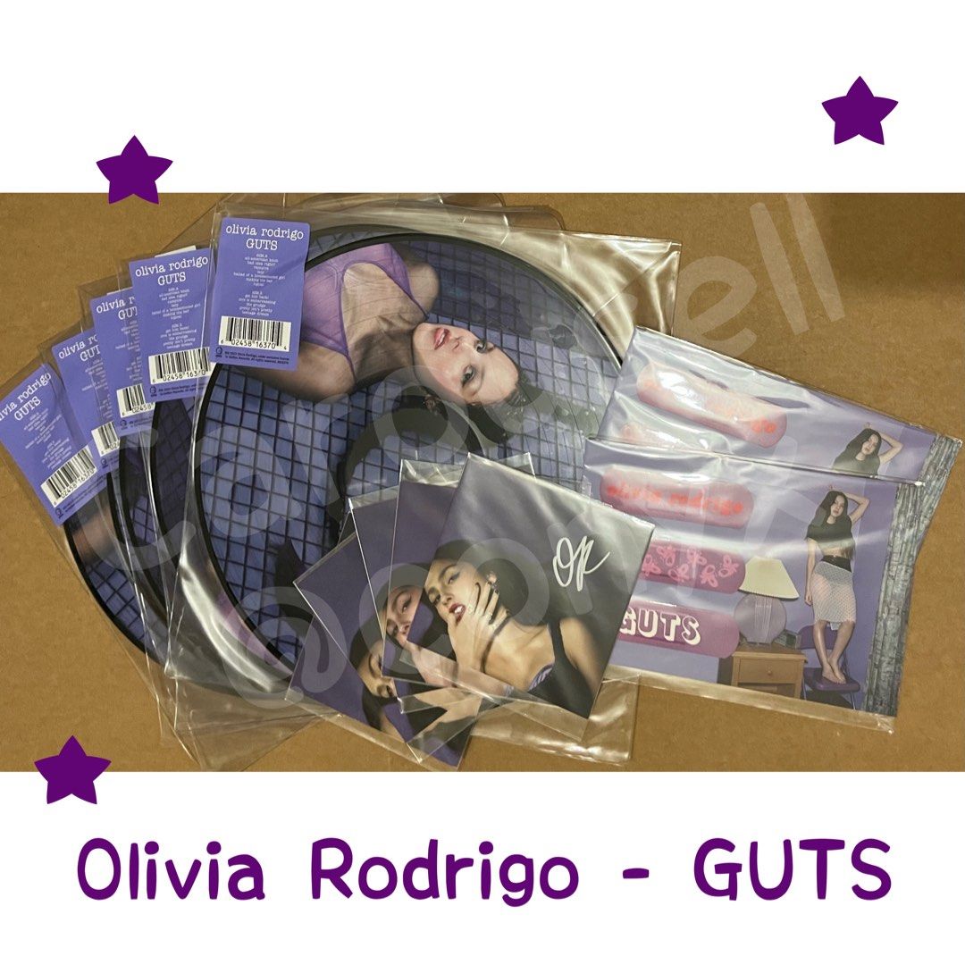 Olivia Rodrigo GUTS spotify fans first exclusive picture disc Vinyl Record  LP