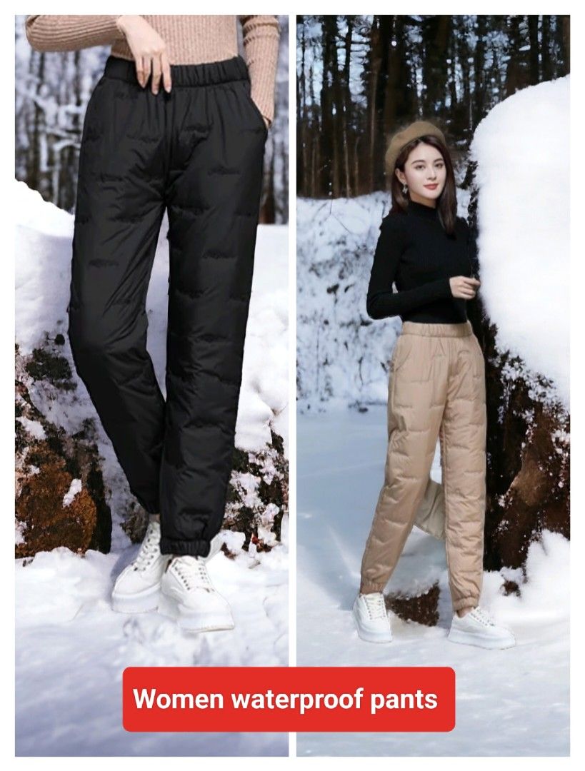 Warm pants for cold weather women's outlet
