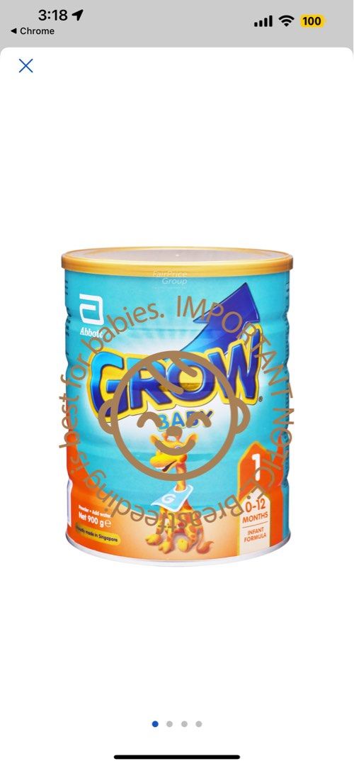 Abbott grow discount infant formula