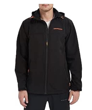 Mens fleece hooded jacket store